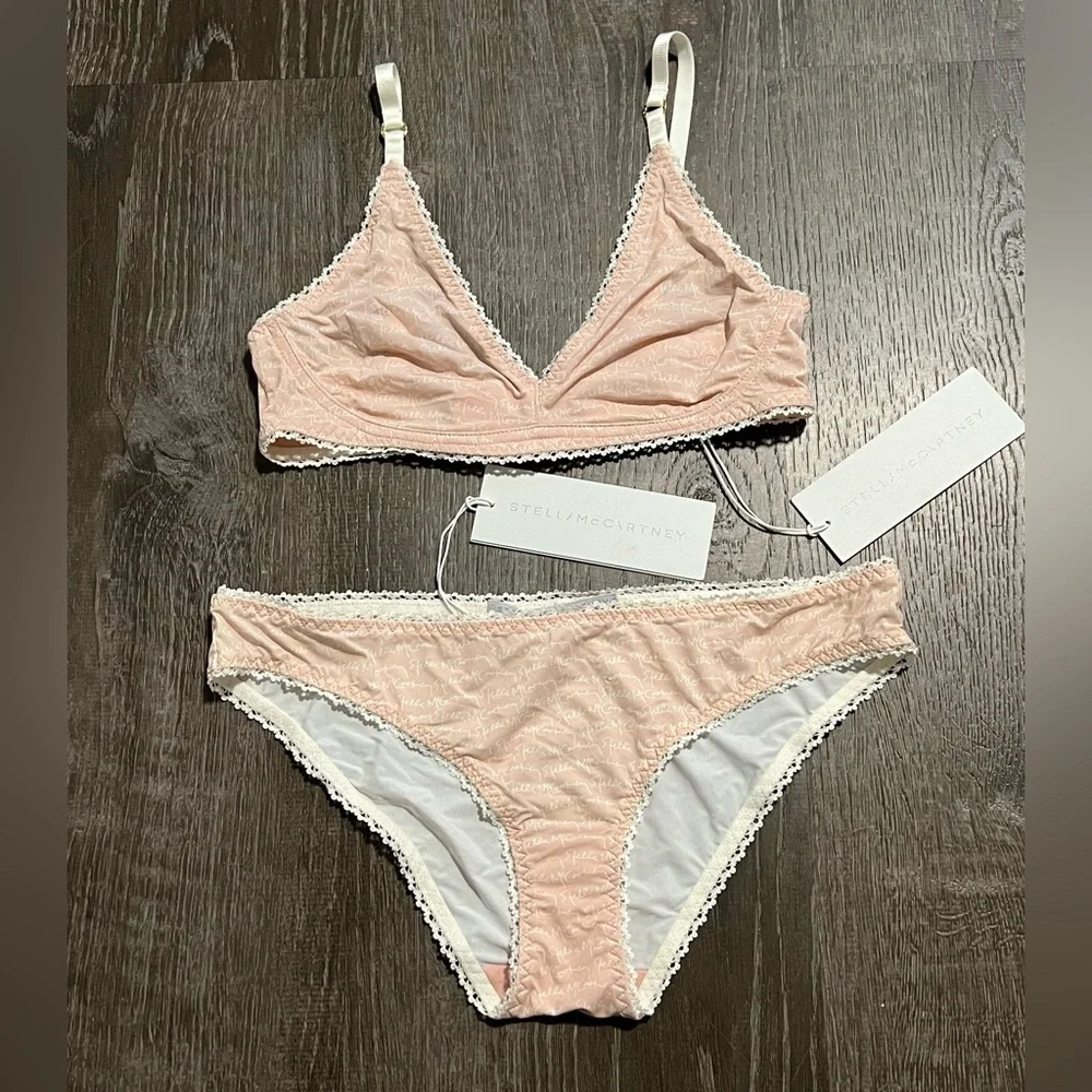 Stella McCartney**Bra + Underwear SET***Small $199 - Picture 1 of 5